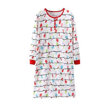 Load image into Gallery viewer, Family Christmas Pajama Family Matching Clothes Mummy Dress Daughter Clothes Set Newborn Baby Romper