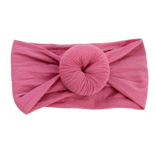 Load image into Gallery viewer, Cute Baby Girls Nylon Ball Headband Casual Children Kid Soft Solid Hairband Newborn Baby Photography Accessories