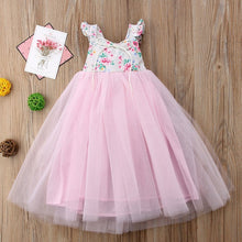 Load image into Gallery viewer, Bear Leader Girls Dress Princess Dresses Evening Dress Elegent Floral Top Tutu dress Ball Gown for Girls