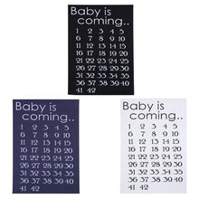 Load image into Gallery viewer, Baby Birth Souvenir T-shirt DIY Fabric Patches for Pregnant Women T-Shirts Baby is Coming Baby Birth Countdown Cloth Accessories